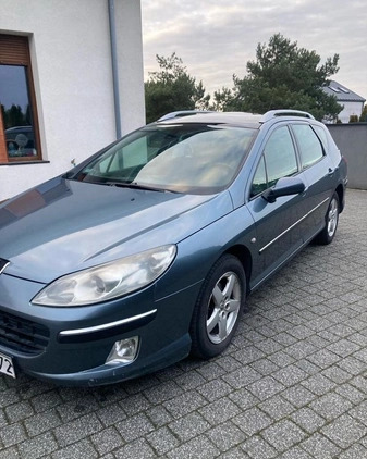 Peugeot 407 cena 6500 przebieg: 390000, rok produkcji 2005 z Obrzycko małe 301